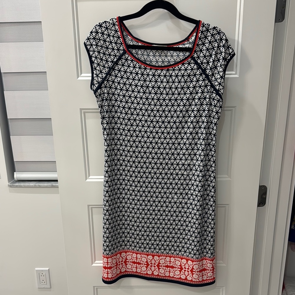 Max Studio Cap Sleeve Dress/Coverup: SIZE L